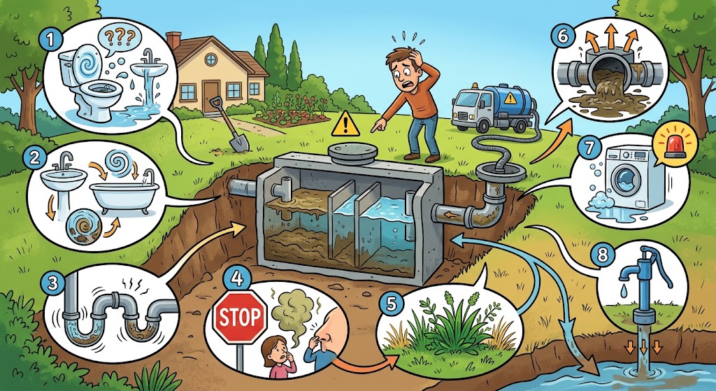 Signs Your Septic Tank Needs Cleaning