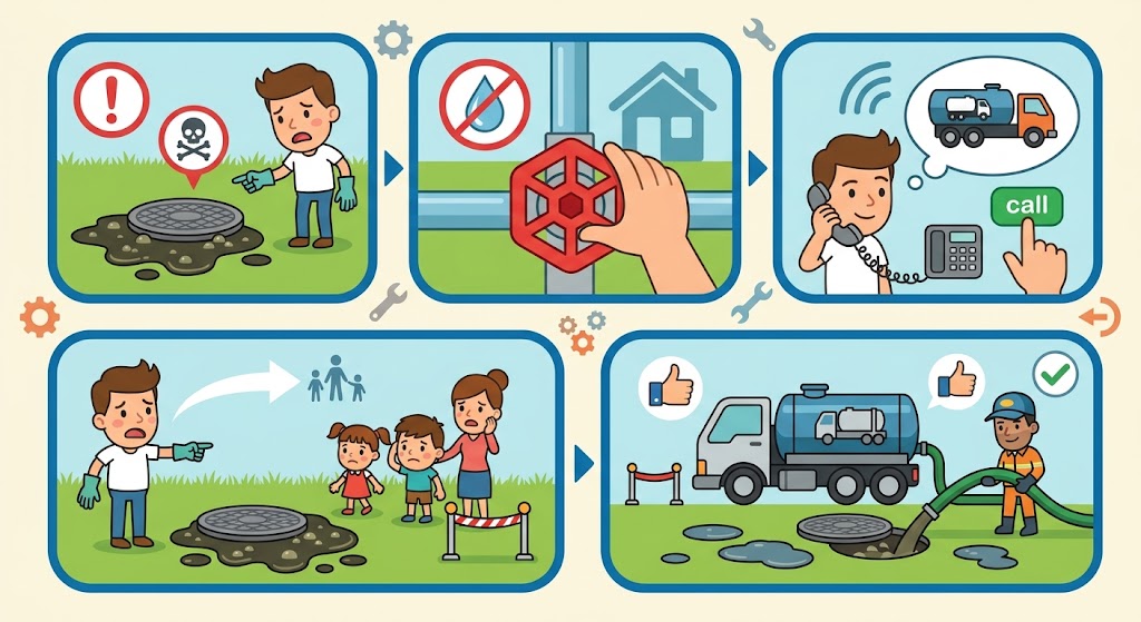 What to Do When Your Septic Tank Is Overflowing